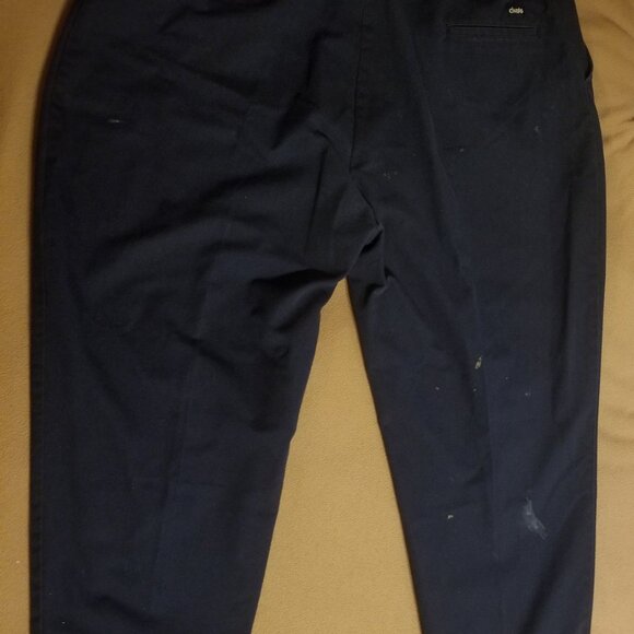 Three stained Cintas men's pants with stretching waistbands - Picture 2 of 16